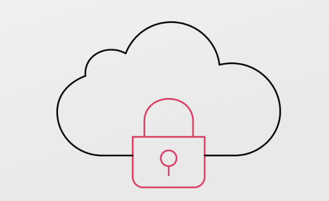 Network security firewall illustration
